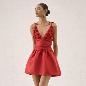 For Love and Lemons Esmeralda Mini Dress